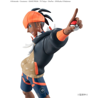 Officiële Pokemon G.E.M Series figure Raihan & Duraludon statue